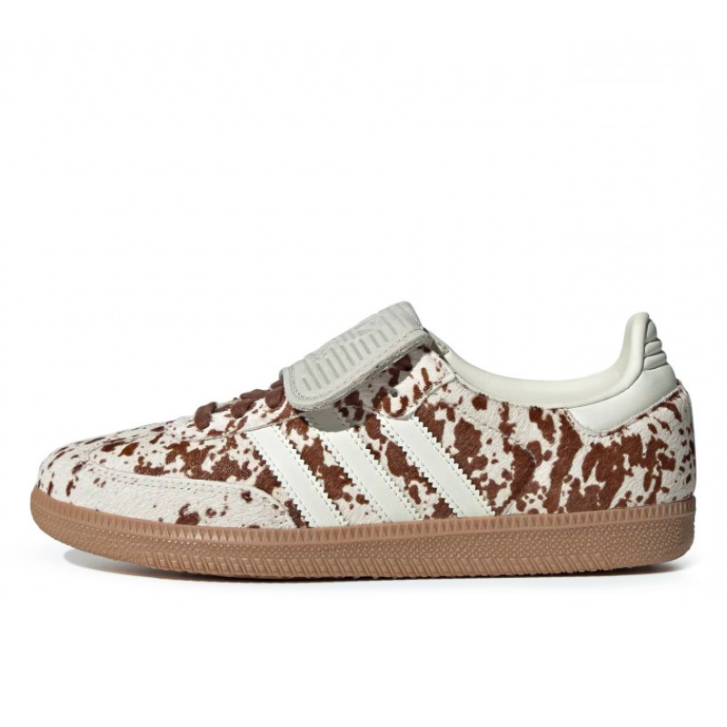 Adidas Samba LT Cow Print Brown White - 1