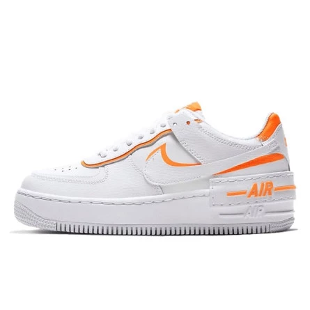 Air Force 1 Shadow Total Blanc Orange--CI0919-103-Limited Resell 