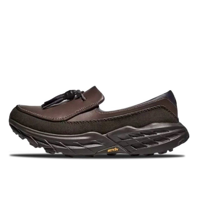 Hoka One One Speed Loafer Walnut Cast Iron - 1