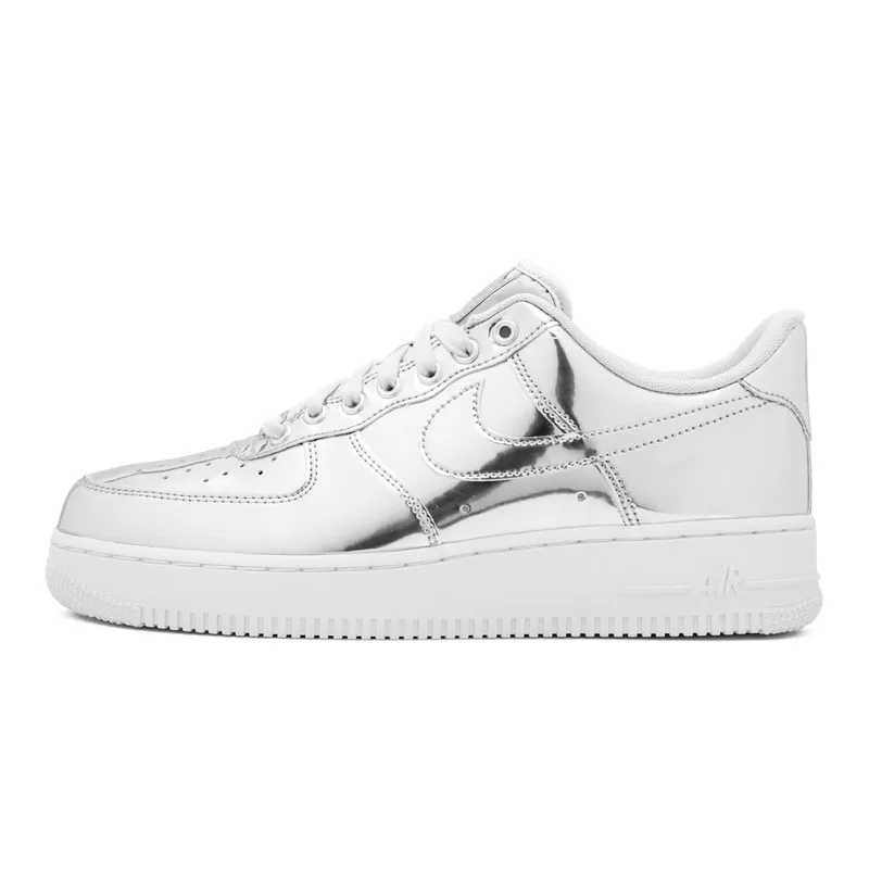Air Force 1 Metallic Silver Chrome--CQ6566-001-Limited Resell 