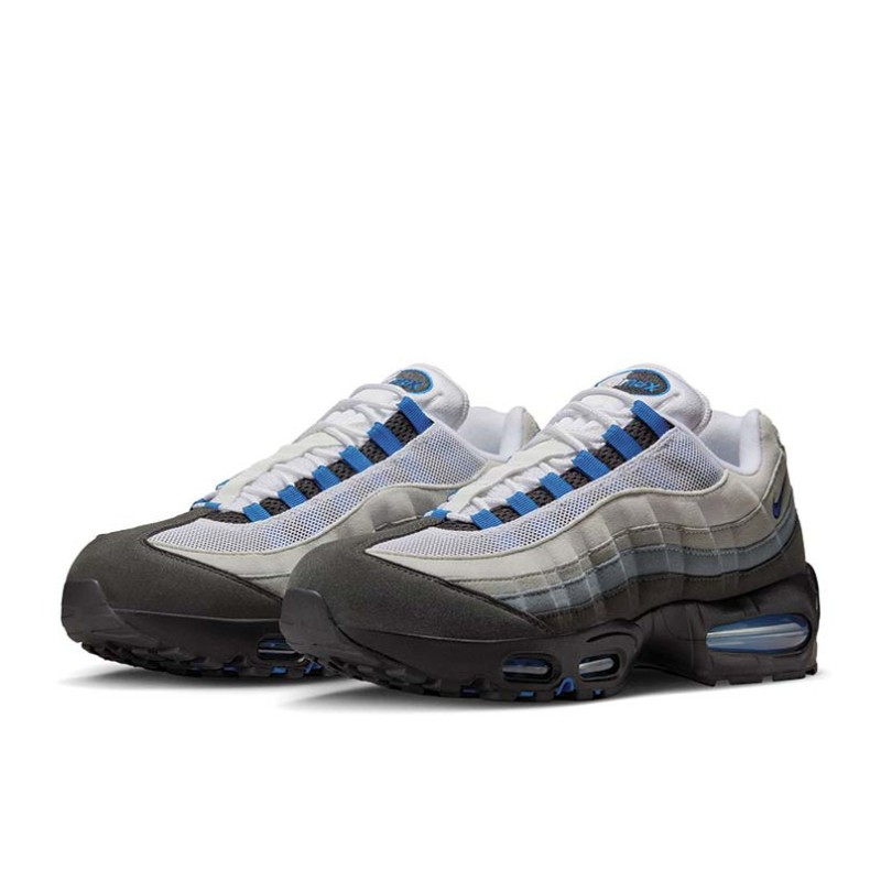 Nike Air Max 95 White/Blue Spark/Black/Neutral Grey/Medium Grey