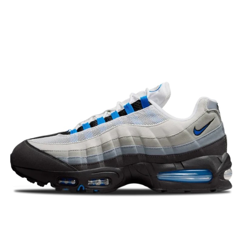 Nike Air Max 95 IM7410-100 White/Blue Spark/Black/Neutral Grey/Medium Grey
