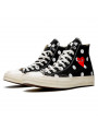 Converse Comme des Garçons Play à Pois Noir Haute--157250C-Limited Resell 