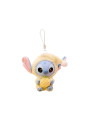 Miniso Top Toy Disney Stitch Eating Something Before Sleep Plush Keychain Single Blind Box - 1