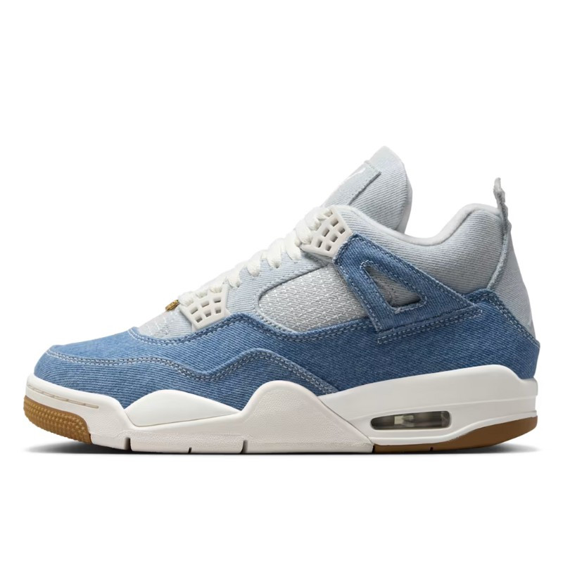 Air Jordan 4 Retro TEX Denim Worn Blue - 1