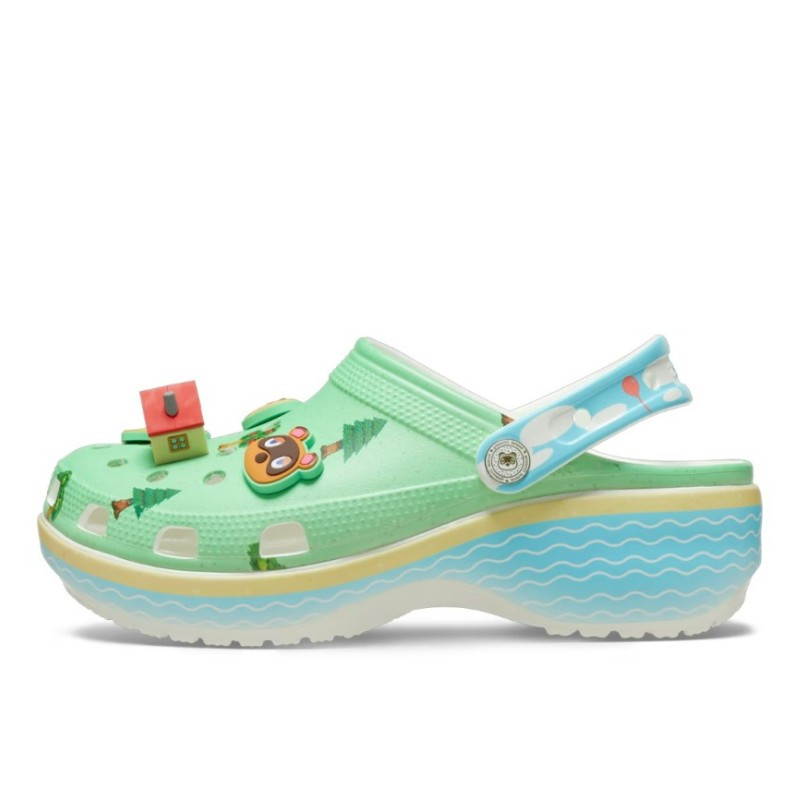 Crocs Classic Platform Clog Animal Crossing - 1