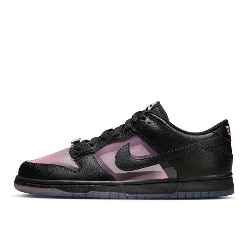 Nike Dunk Low Retro Transparent Black Pink Rise - 1