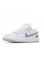 Nike SB Dunk Low Supreme 94 White Metallic Silver - 1