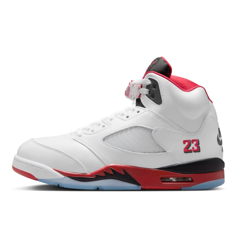 Air Jordan 5 Retro Fire Red Black Tongue (2025) - 1