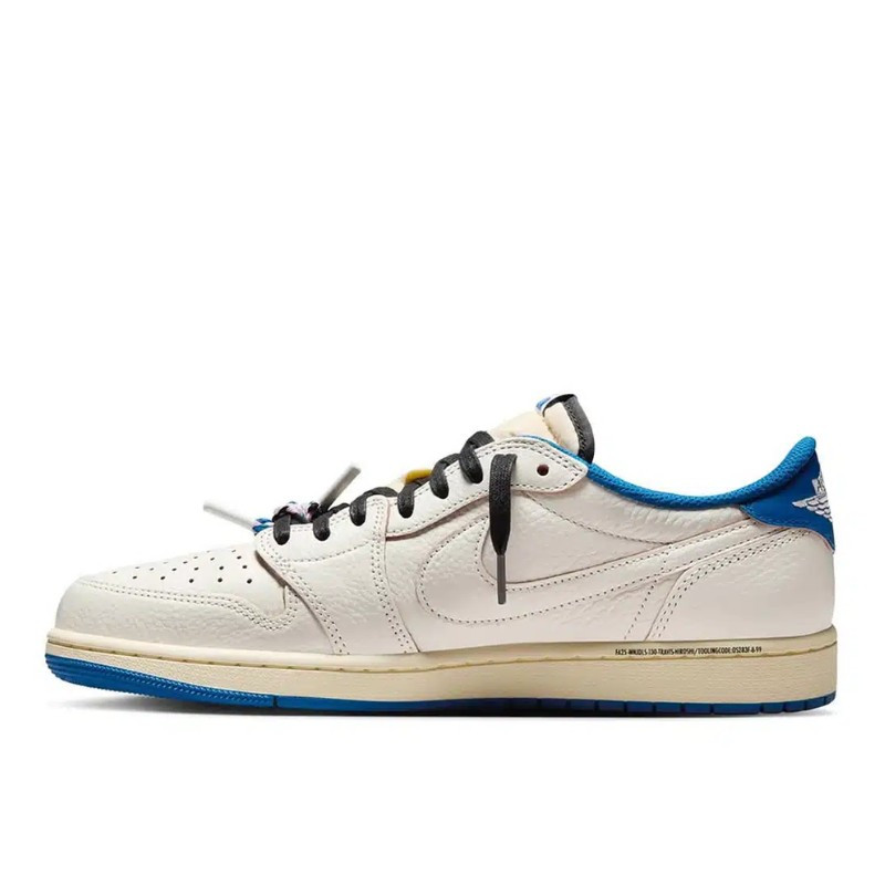 Jordan Air Jordan 1 Sail/Black/Muslin/Military Blue
