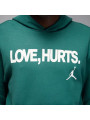 Jordan Jalen Hurts Love Hurts Pullover Fleece Hoodie Sport Teal - 2