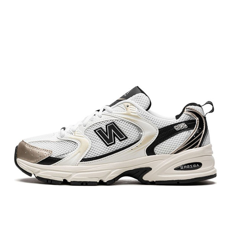 New Balance 530 White Light Gold Metallic - 2