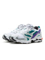 Mizuno Wave Rider 10 White Silver Teal Purple - 2