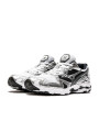 Mizuno Wave Rider 10 White Silver Black - 1