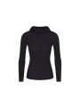 Nike x SKIMS Women's Weightless Layers Zip Up Hoodie Obsidian - 1