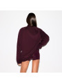 Nike x SKIMS Women's Matte Tricot Oversized Track Jacket Currant - 5