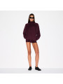 Nike x SKIMS Women's Matte Tricot Oversized Track Jacket Currant - 3