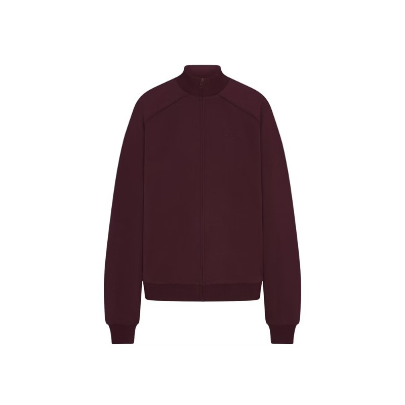 Nike x SKIMS Women's Matte Tricot Oversized Track Jacket Currant - 1
