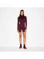 Nike x SKIMS Women's Matte Mock Neck Full Zip Jacket Currant - 2