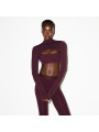 Nike x SKIMS Women's Vintage Seamless Shrug Currant - 3