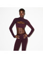 Nike x SKIMS Women's Vintage Seamless Shrug Currant - 4