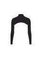 Nike x SKIMS Women's Vintage Seamless Shrug Obsidian - 1