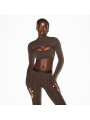 Nike x SKIMS Women's Vintage Seamless Shrug Phoenix - 2