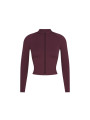 Nike x SKIMS Women's Matte Mock Neck Full Zip Jacket Currant - 1