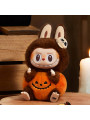 Pop Mart Labubu Happy Halloween Party Series-Sitting Pumpkin Vinyl Plush Pendant - 4