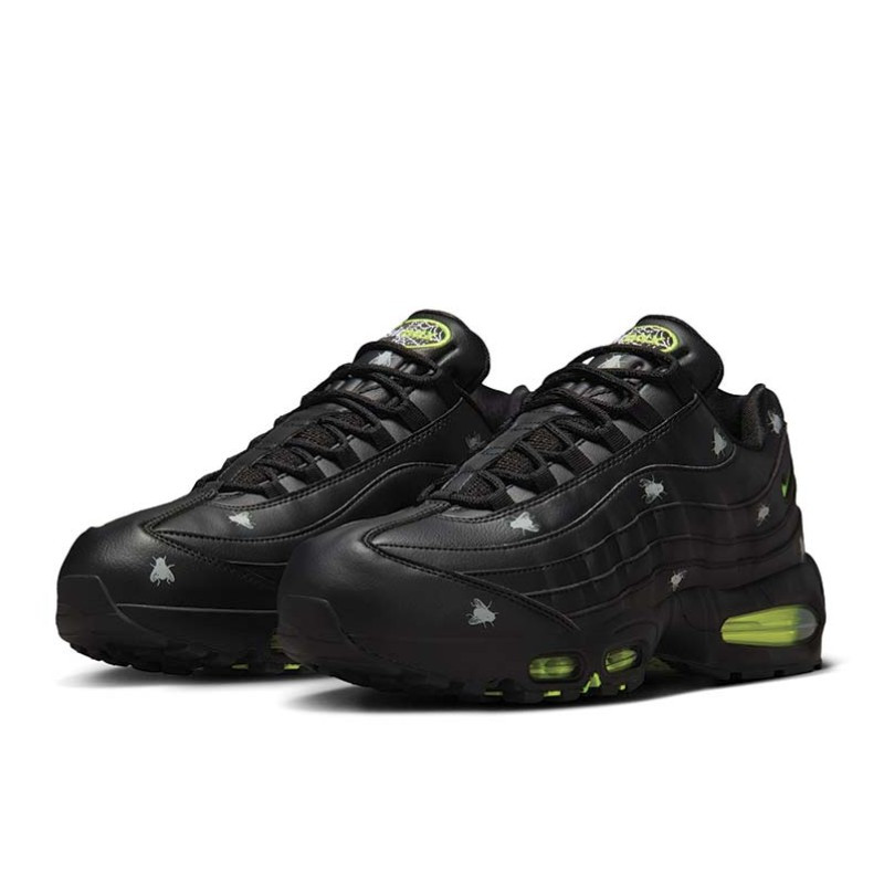 Nike Air Max 95 Black/Neon Yellow/Black/Metallic Dark Grey
