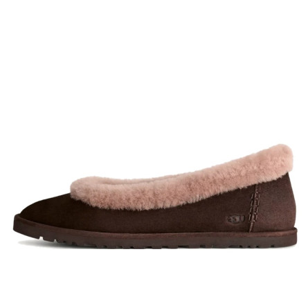 UGG Zora Ballet Flat Dusted Cocoa - 1
