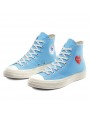 Converse Comme des Garçons Bleu Haute--168300C-Limited Resell 