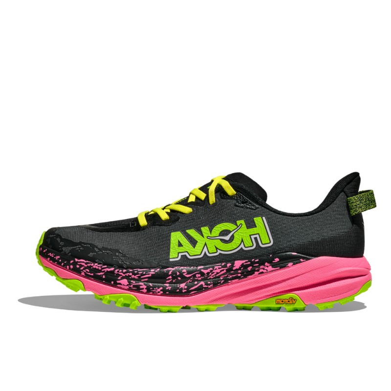 Hoka One One Speedgoat 6 Black Neon Rose - 3