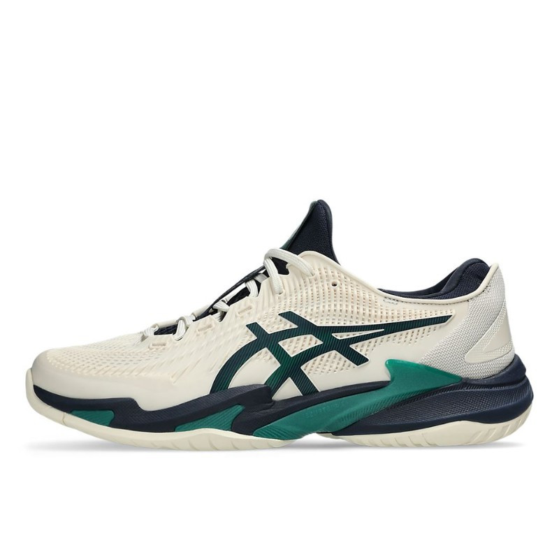 ASICS Court FF 3 Cream Jasper Green - 1
