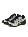 Salomon Speedcross 6 Gore-Tex Black Alloy Green Gecko - 2