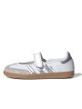 Adidas Samba Jane White Silver Metallic - 1