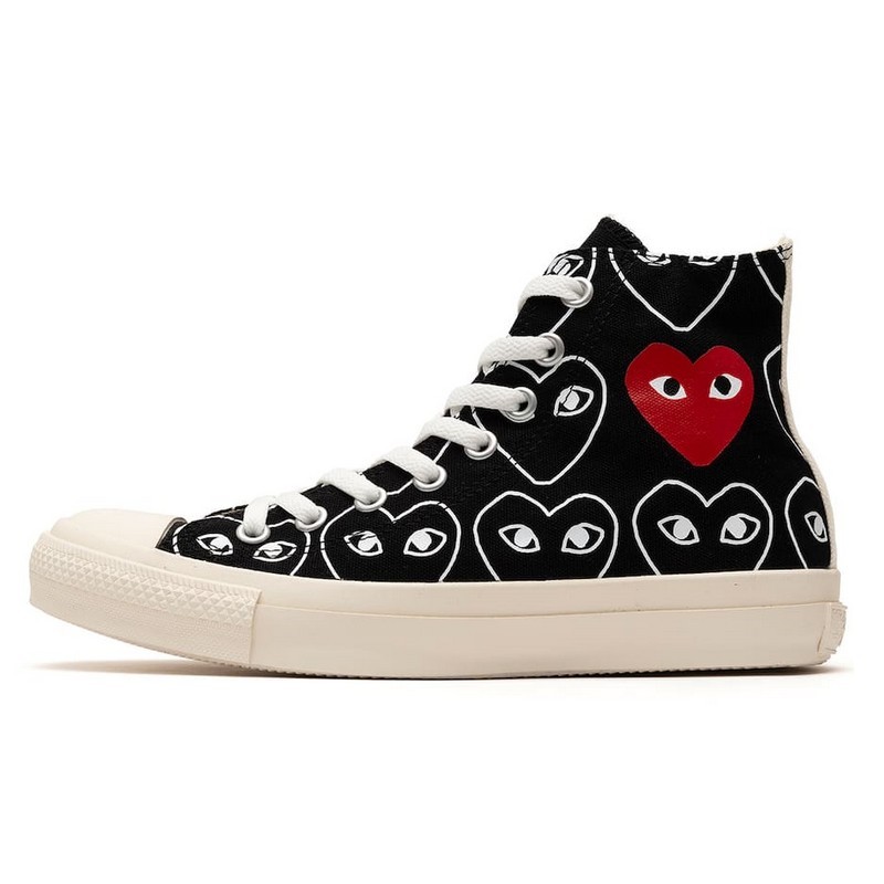 Converse Comme des Garçons Black Heart Print--1CL704-Limited Resell 