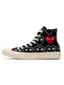 Converse Comme des Garçons Black Heart Print--1CL704-Limited Resell 