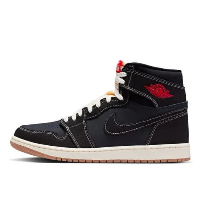 Jordan Air Jordan 1 II9927-001 Black/Sail/Gum Medium Brown/University Red