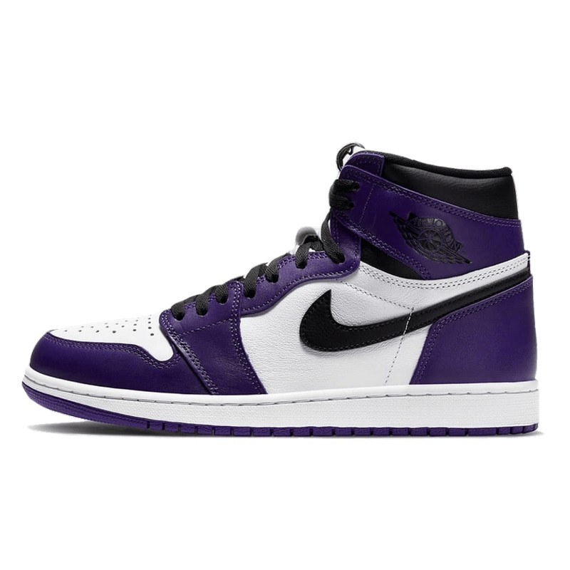 Air Jordan 1 Retro High OG Court Purple White--0000000453-Limited Resell 