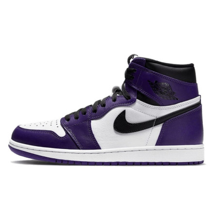 Air Jordan 1 Retro High OG Court Purple White--0000000453-Limited Resell 