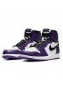 Air Jordan 1 Retro High OG Court Purple White--0000000453-Limited Resell 