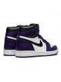 Air Jordan 1 Retro High OG Court Purple White--0000000453-Limited Resell 
