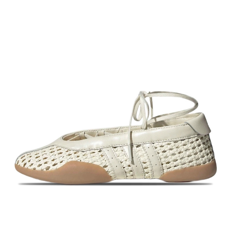 Adidas Taekwondo Mei Ballet Basketweave Cream White - 1