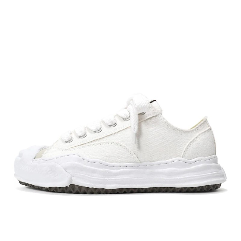 Maison Mihara Yasuhiro Hank OG Sole Canvas Low White - 1