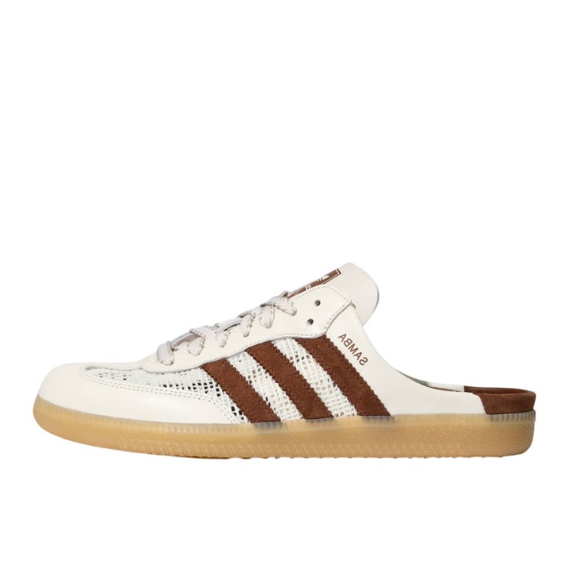 Adidas Samba Mule Off White Preloved Brown - 1
