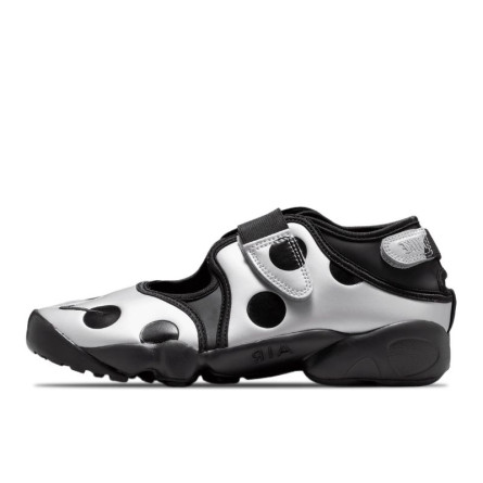 Nike Air Rift Polka Dots Black Metallic Silver - 1