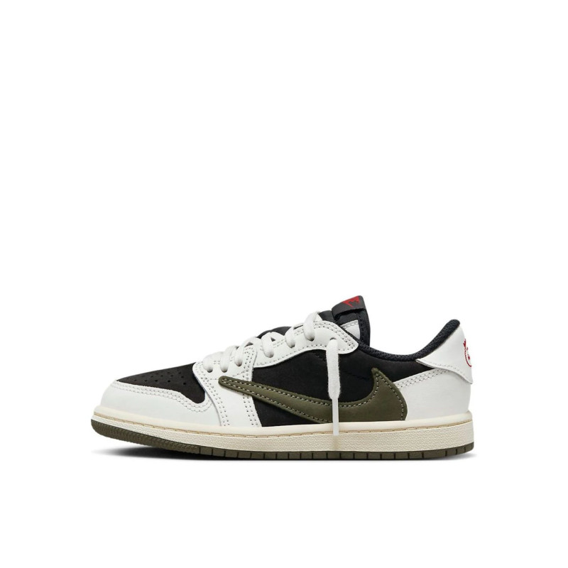 Air Jordan 1 Retro Low OG SP Travis Scott Olive Bambini - 1