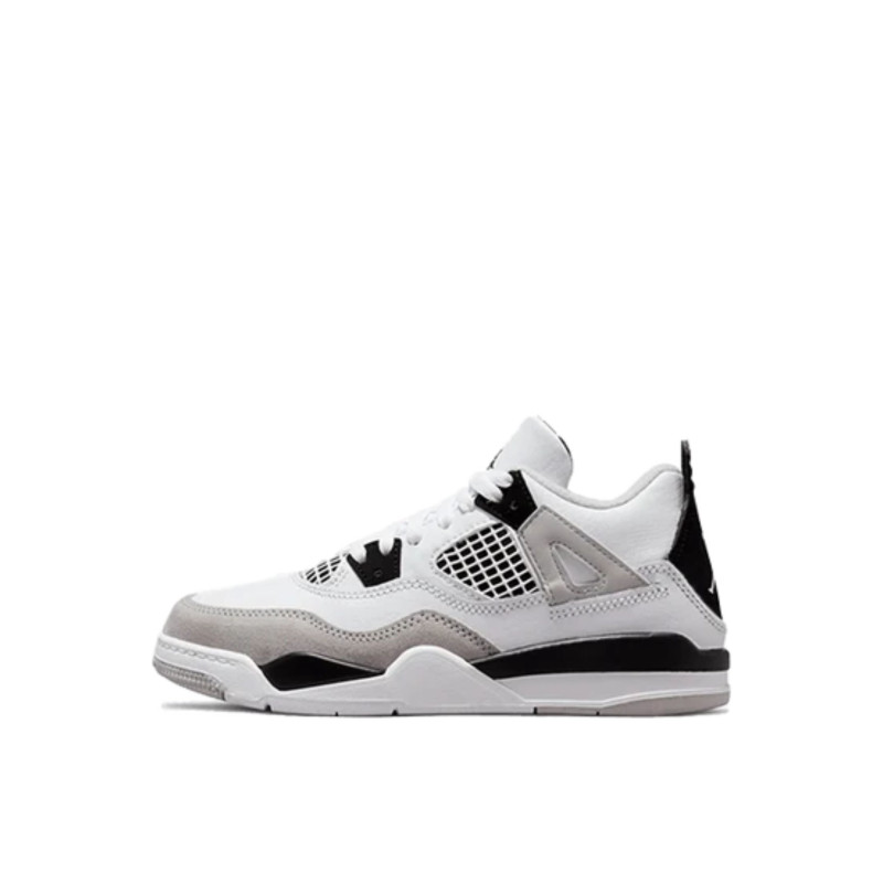 Air Jordan 4 Retro Military Black Niños y bebés - 1