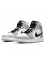 Air Jordan 1 Mid Light Smoke Grey--554725-092-Limited Resell 